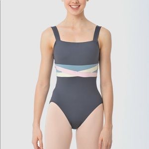 SA Gaynor Minden Grey Soirée Leotard!
